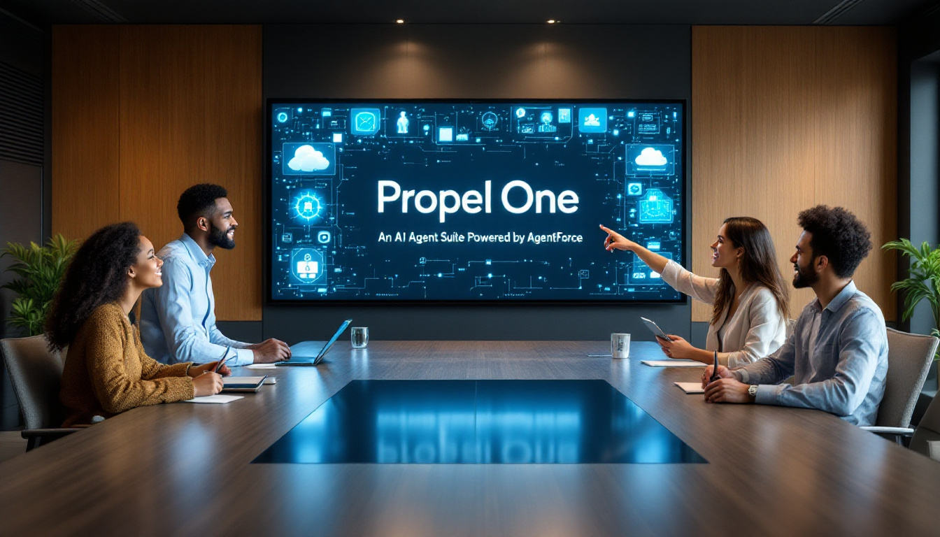 découvrez propel one, la nouvelle suite d'intelligence artificielle agentique de propel software, propulsée par agentforce. optimisez vos processus avec des solutions innovantes qui transforment la manière dont vous interagissez avec la technologie.